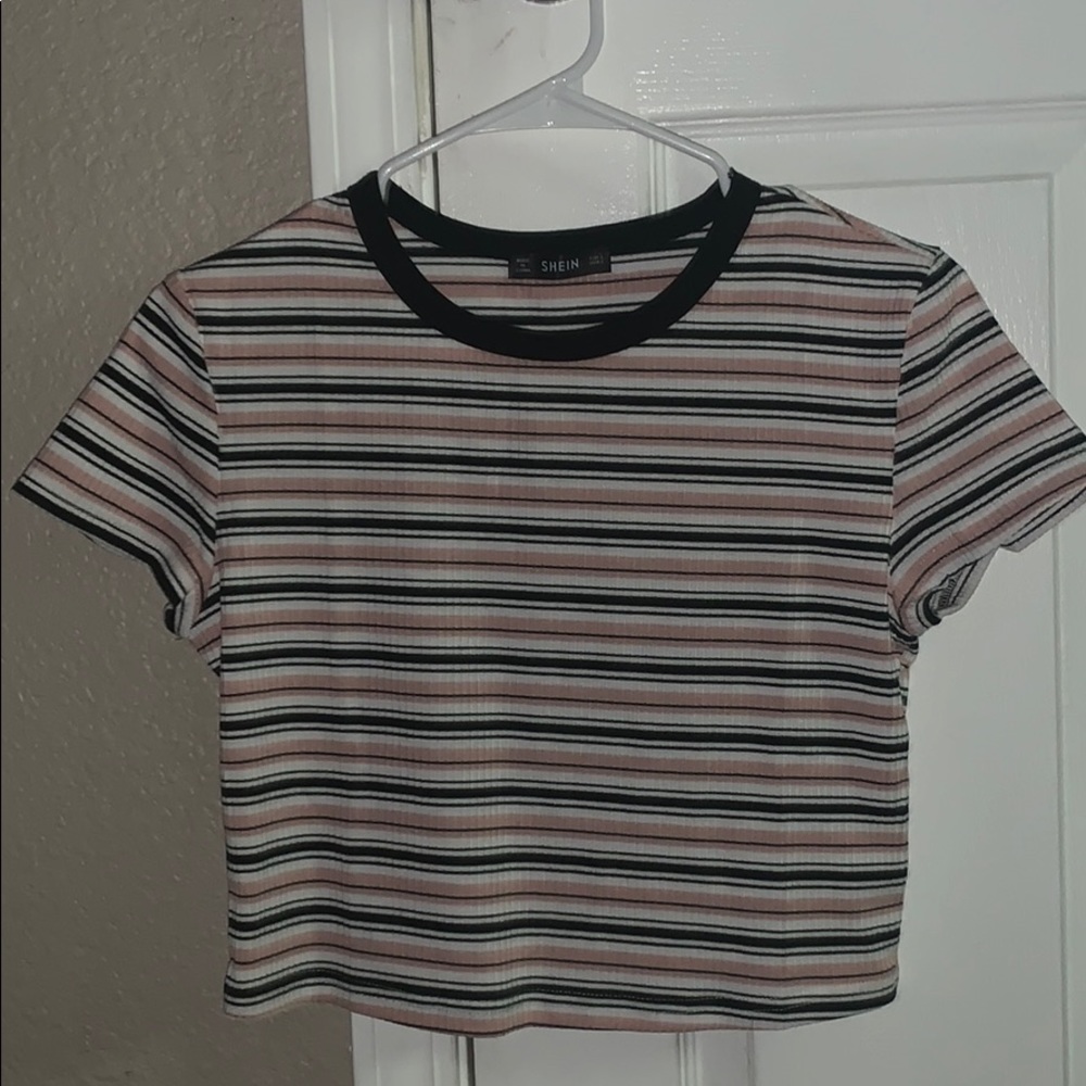 Stripped crop top